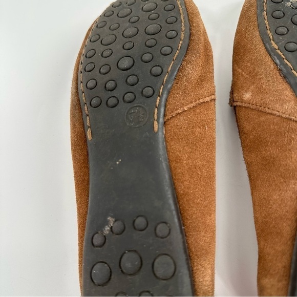 Womens suede flats size 7.5 brown penny loafers 
vintage y2k - Picture 10 of 14